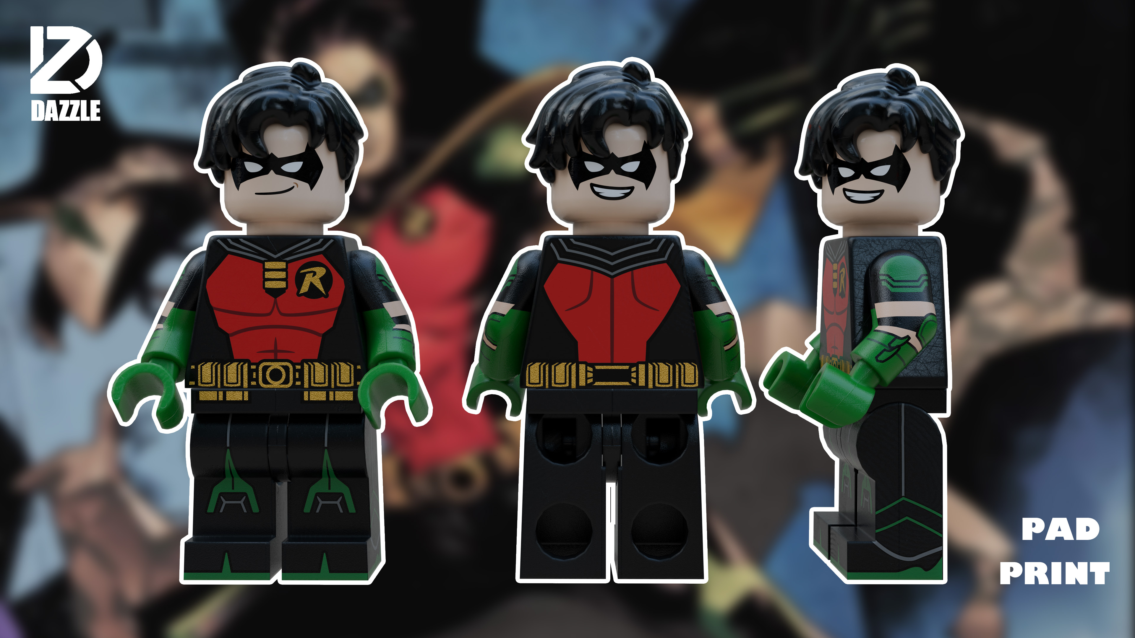 【預訂】【Dazzle Brick】羅賓