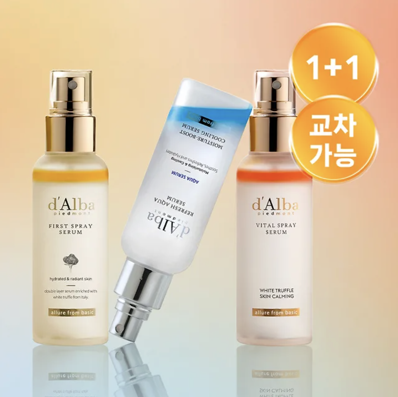 d'Alba Vegan Mist Serum 100ml [Official Double Planning Set]