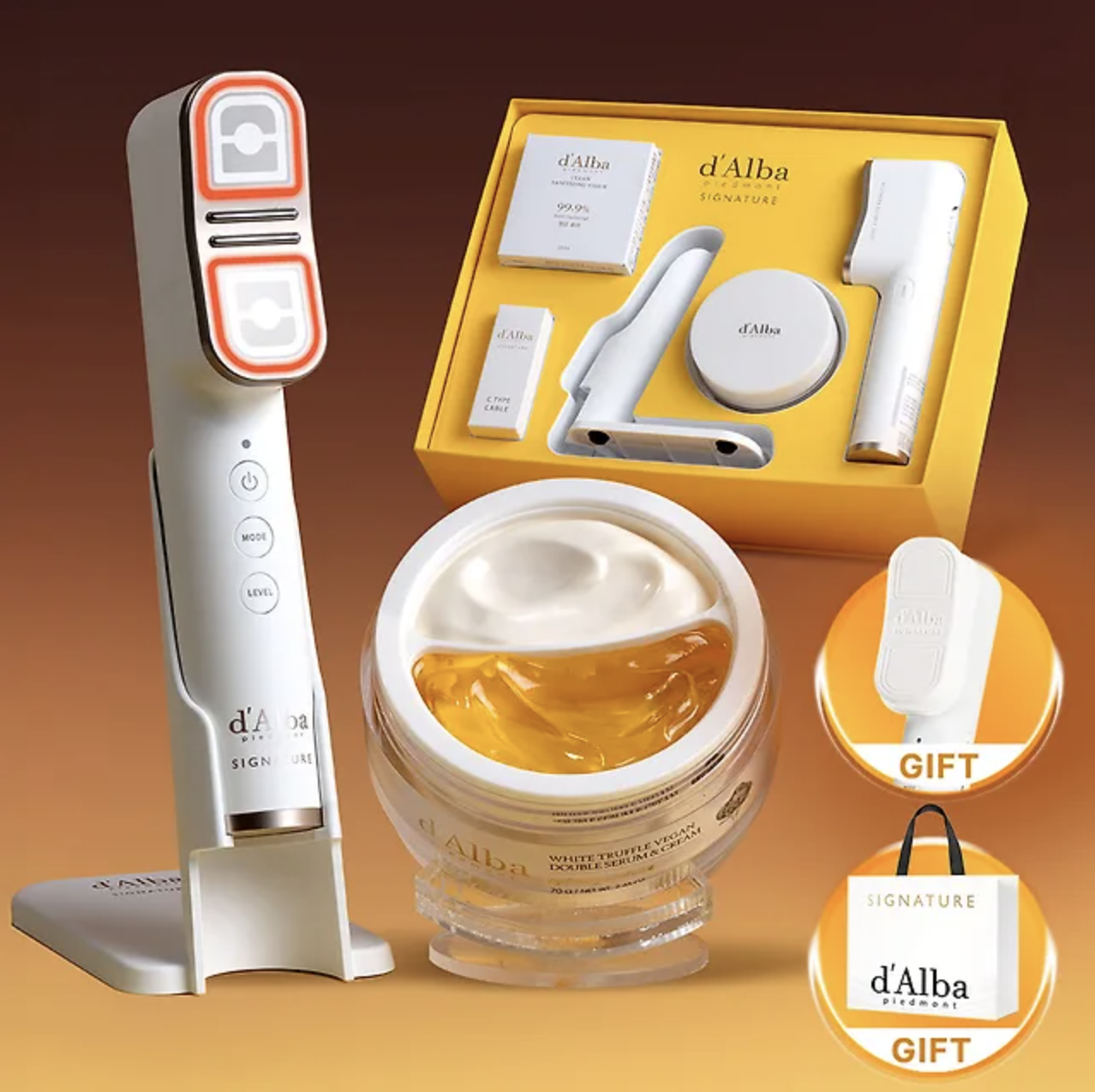 d'Alba Allthera Double Shot Beauty Device Set