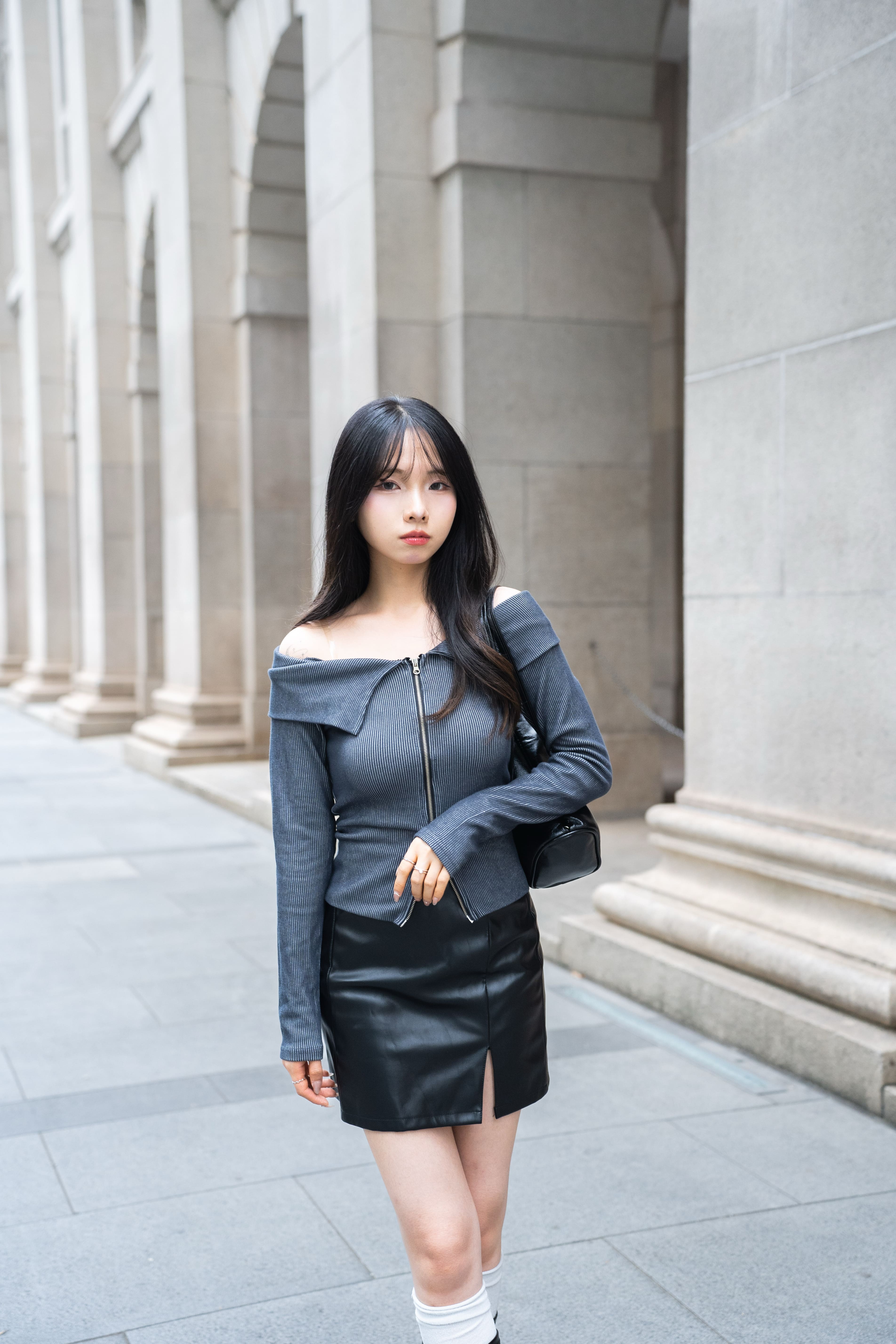 推！Hera Two-way Zip-up Top