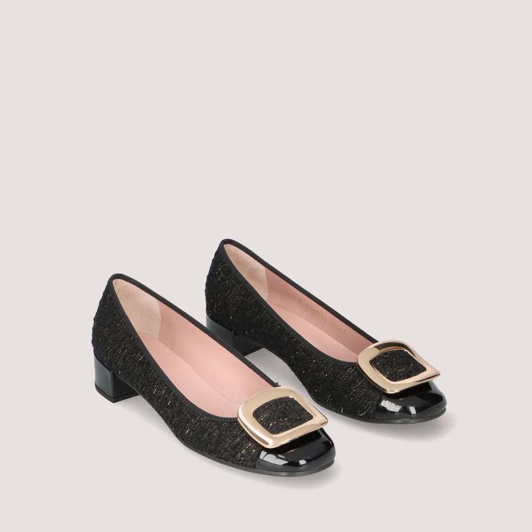 1PB1113-031 PRETTY BALLERINAS Odette Black Leather #52674_001 (S-K11-E)