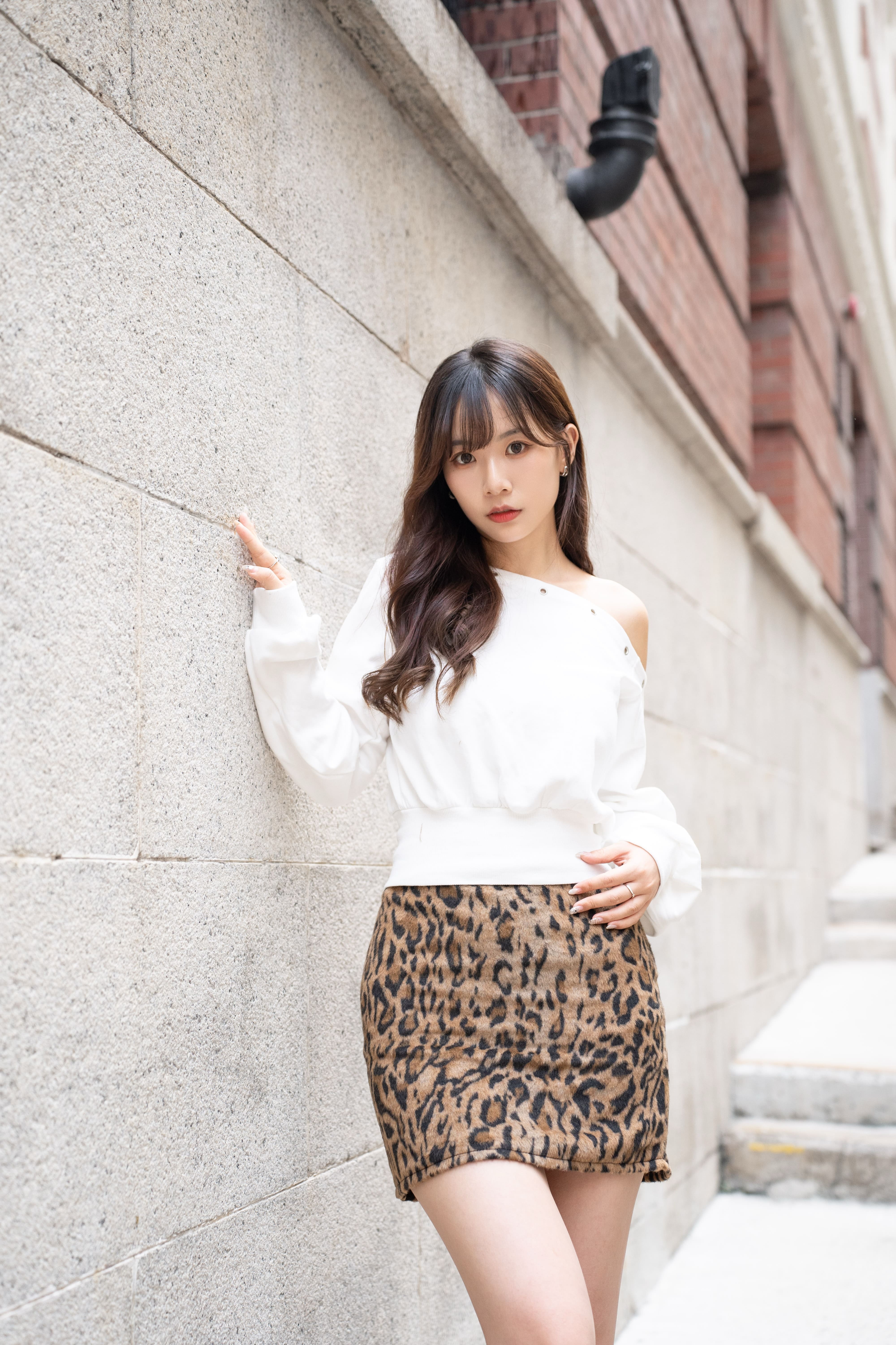 Leopard Mini Skirt