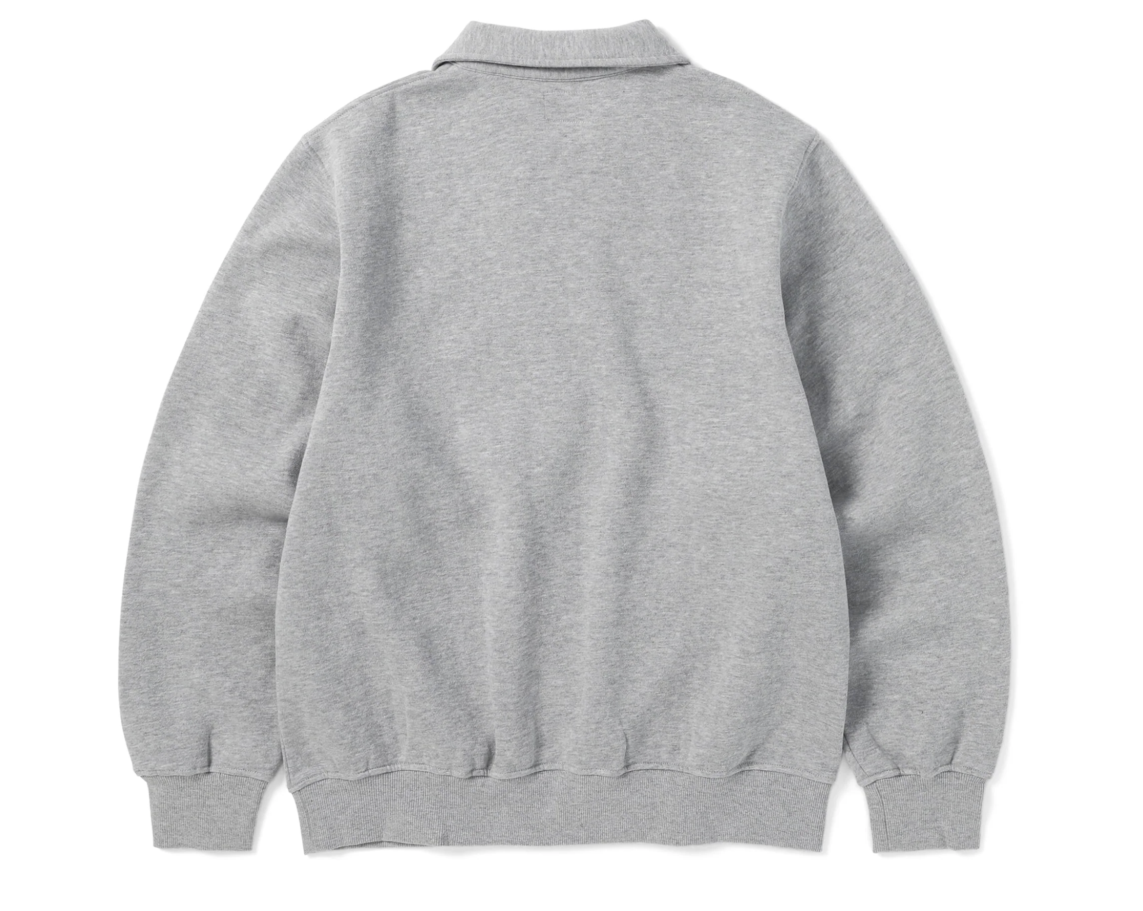Thisisneverthat Open Collar Sweatshirt- Grey