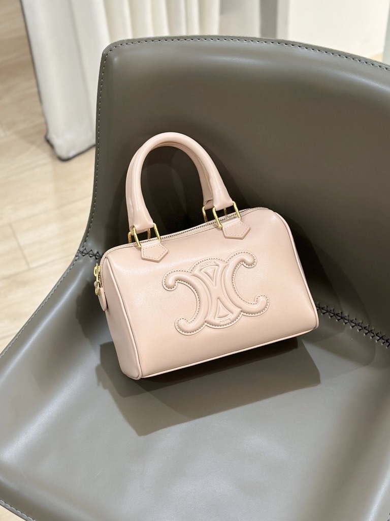 CELINE Small Boston Cuir Triomphe