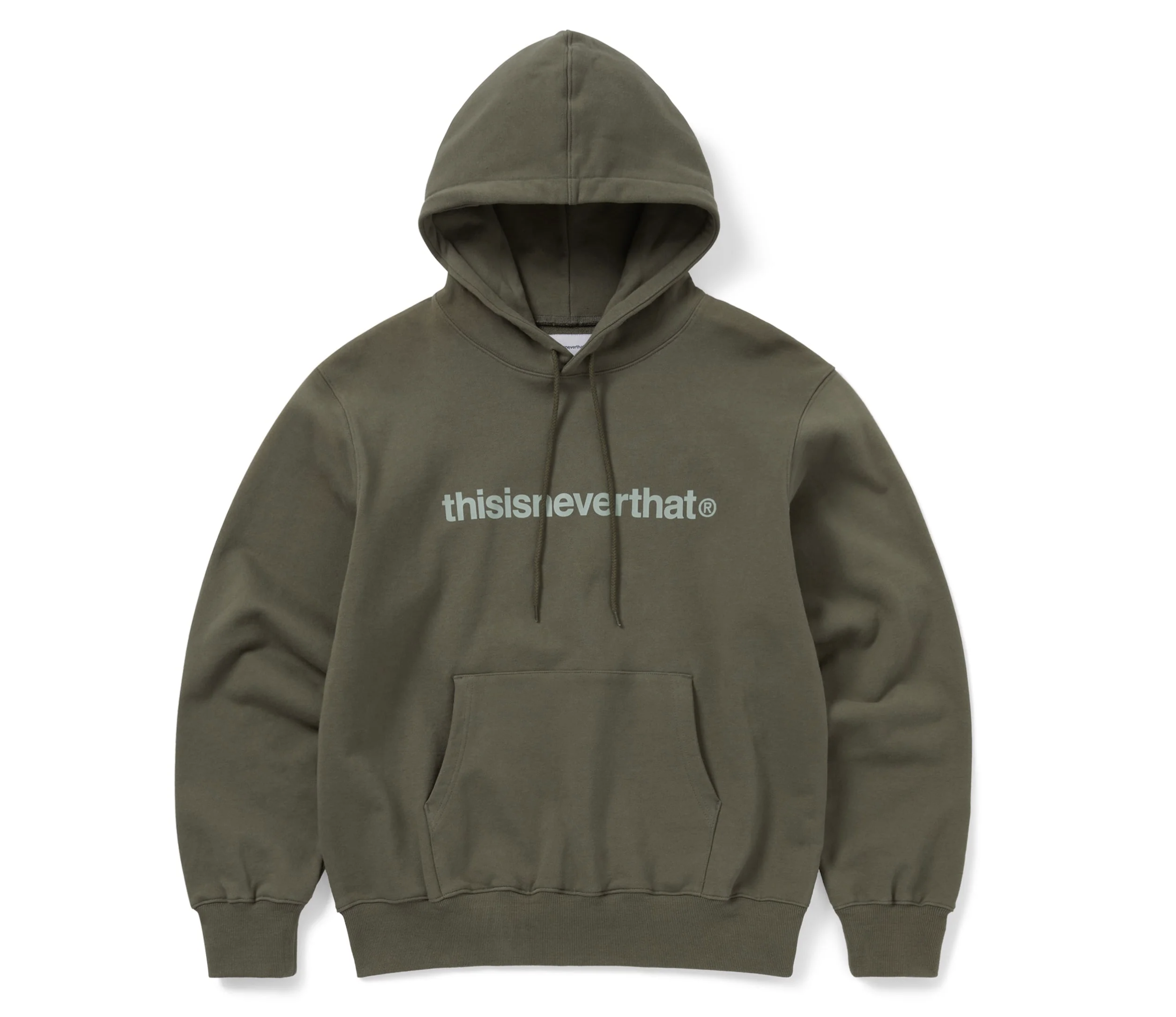 Thisisneverthat T-Logo LT Hoodie- Olive