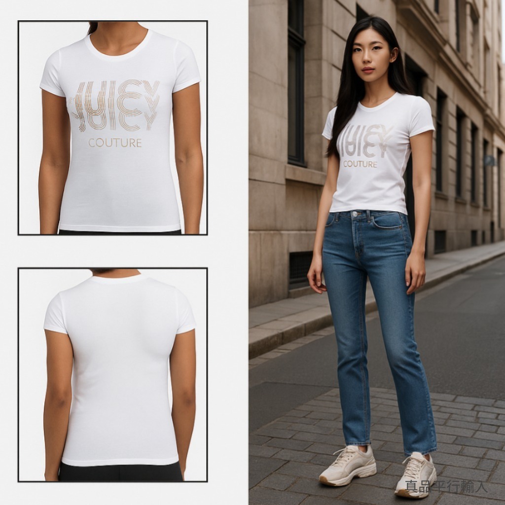 【預購】JUICY COUTURE H111255 女裝短袖上衣