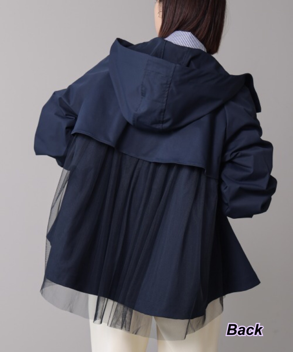 13/11 Time sale 靚款 日系女裝後面網紗薄褸款/2 色