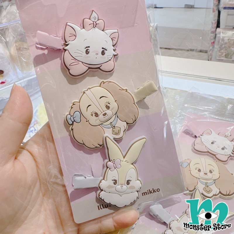 迪士尼人物髮夾 (3入)