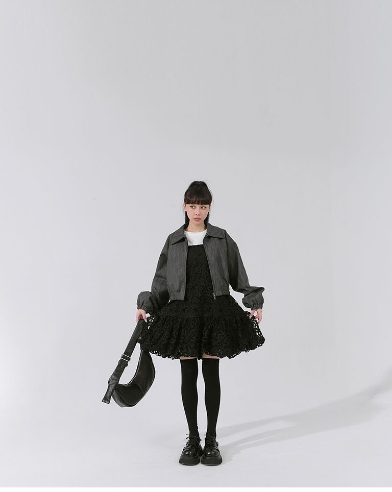 Plain above-knee elastic compression stockings (three colors available)【07110599】in stock+pre-order