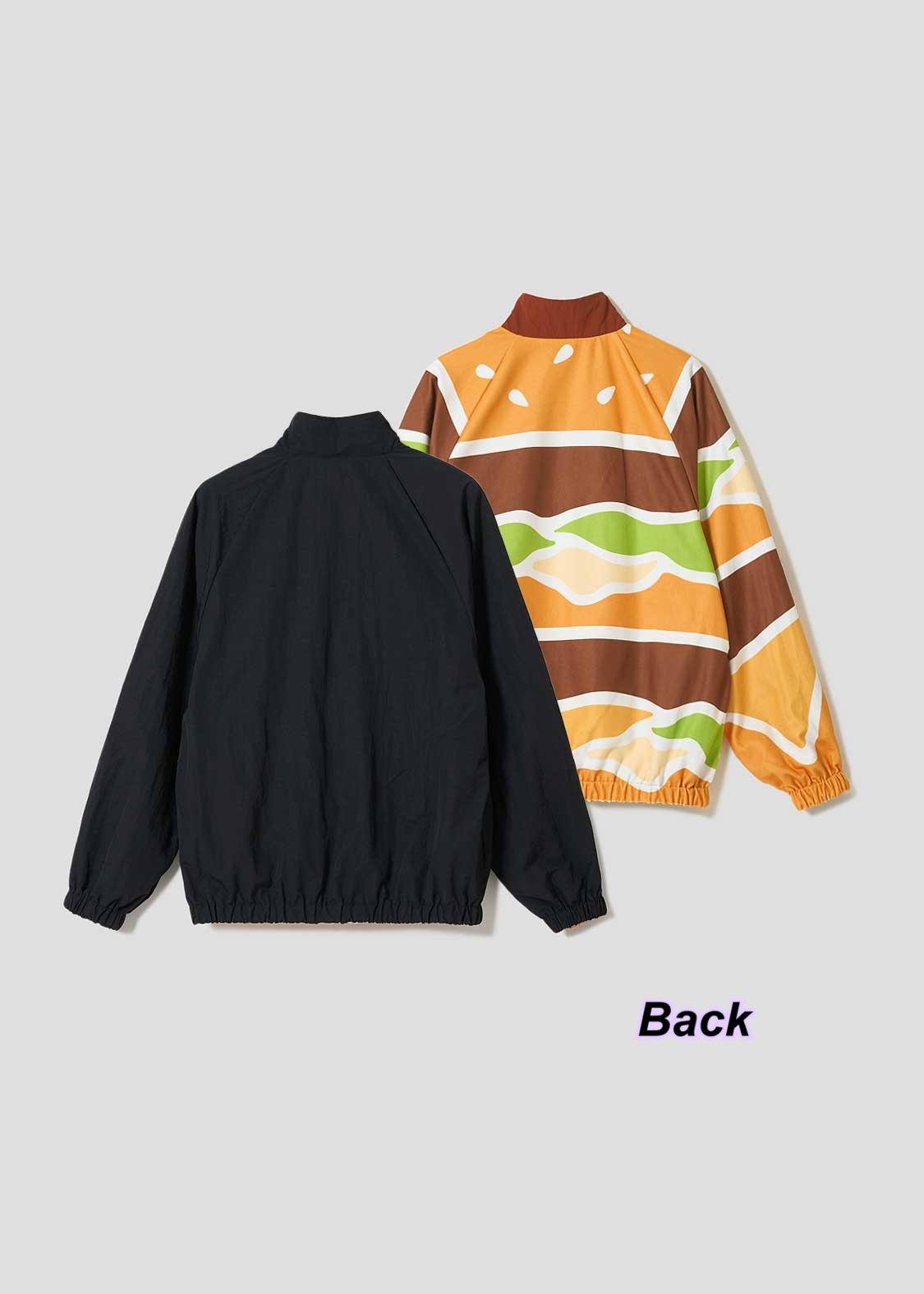 13/11 Graniph x McDonald’s 黑色/巨無霸圖案雙面jacket