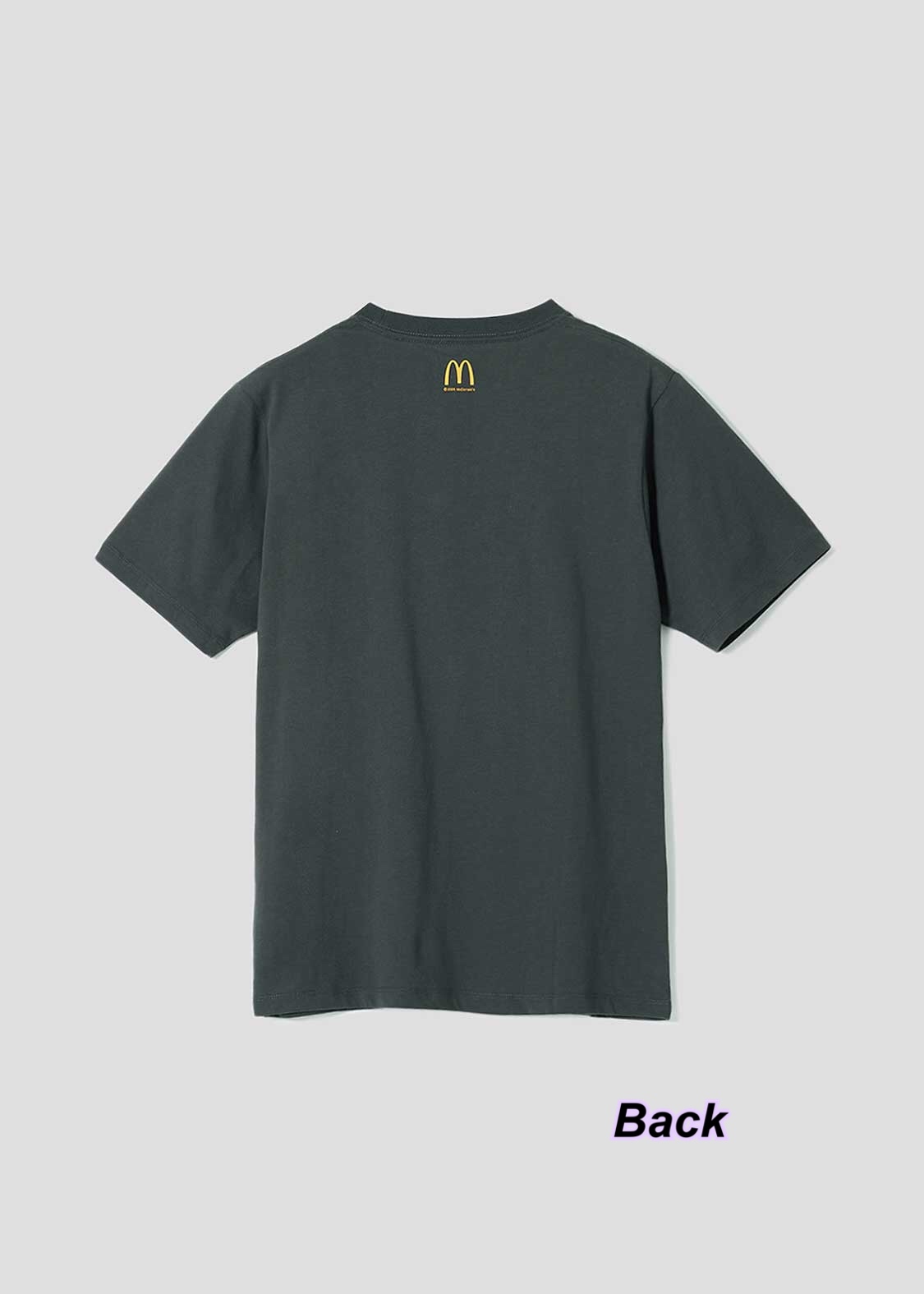 13/11 Graniph x McDonald’s薯條紙袋圖案深灰色短袖Tee