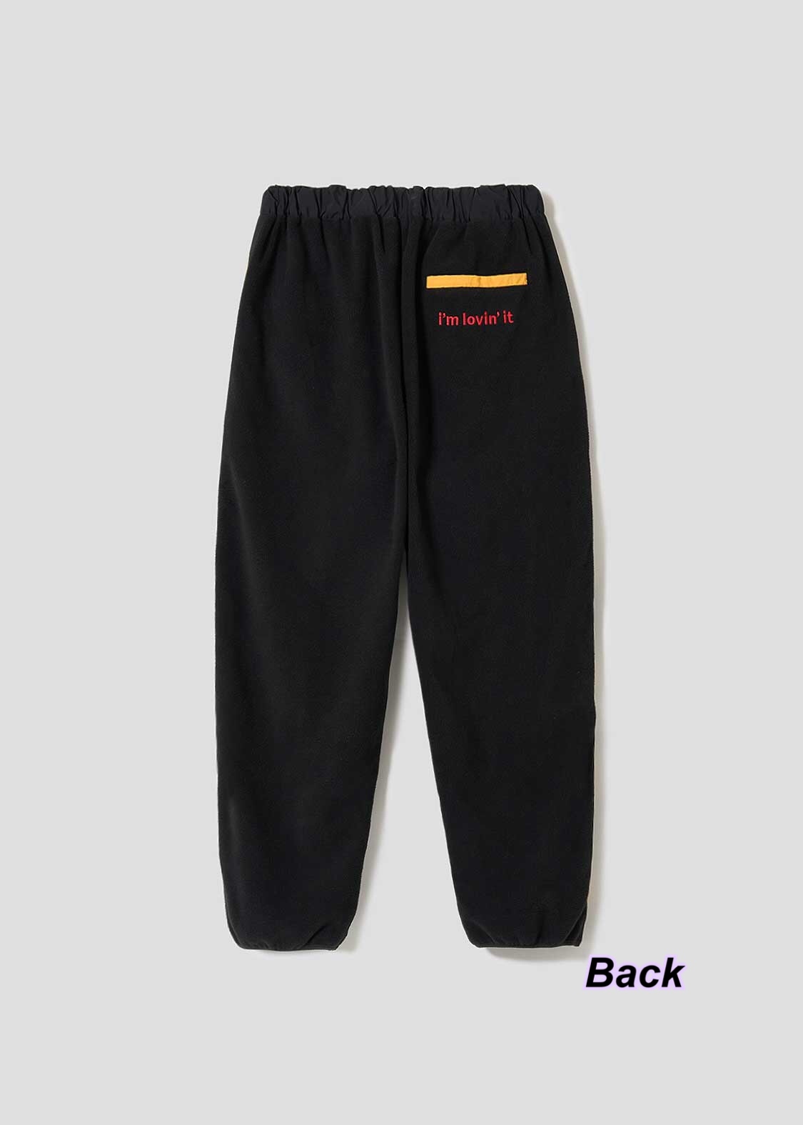 13/11 Graniph x McDonald’s 側面M 字圖案黑色長褲