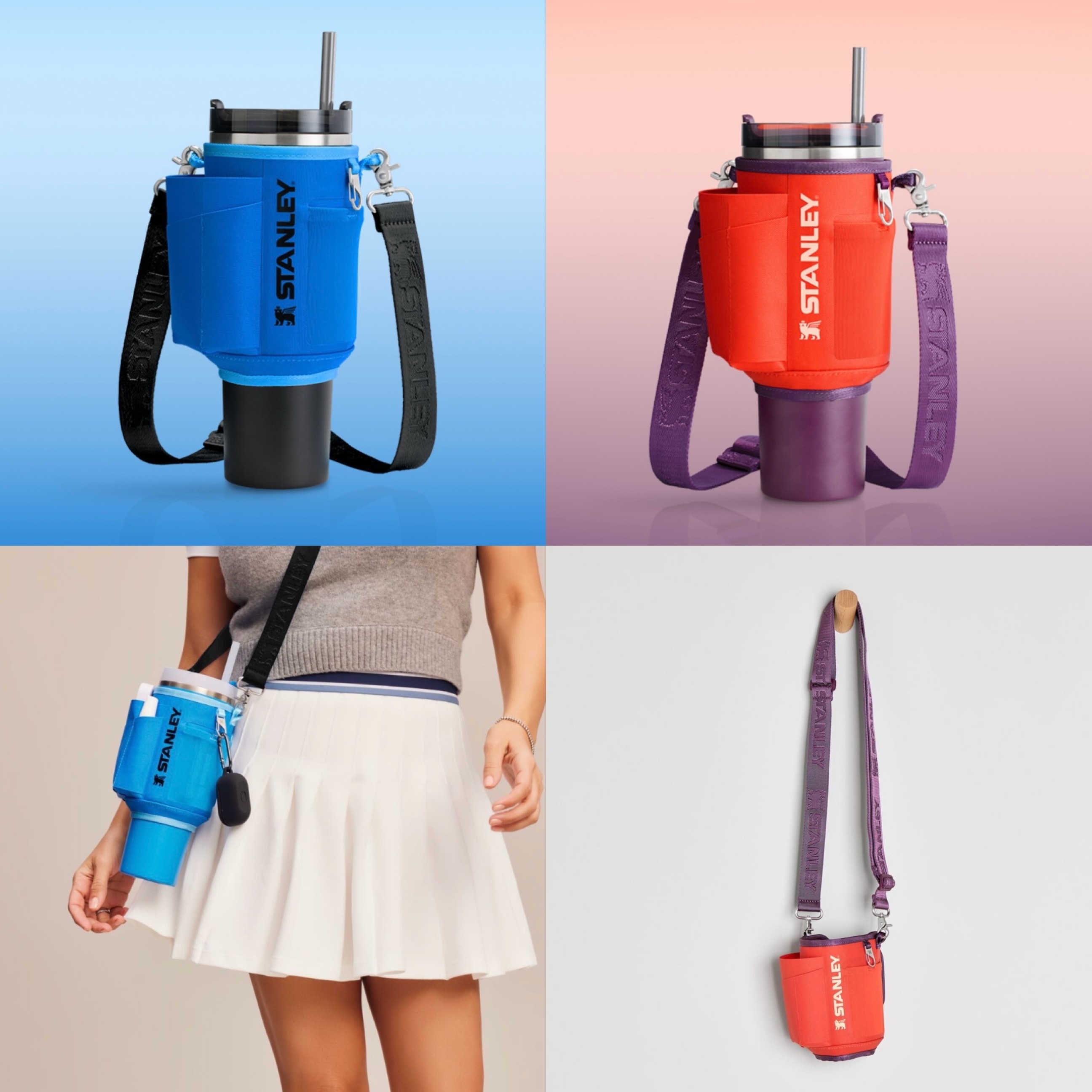 【現貨】STANLEY K11128889 刺繡孭帶杯套 （適合40oz)