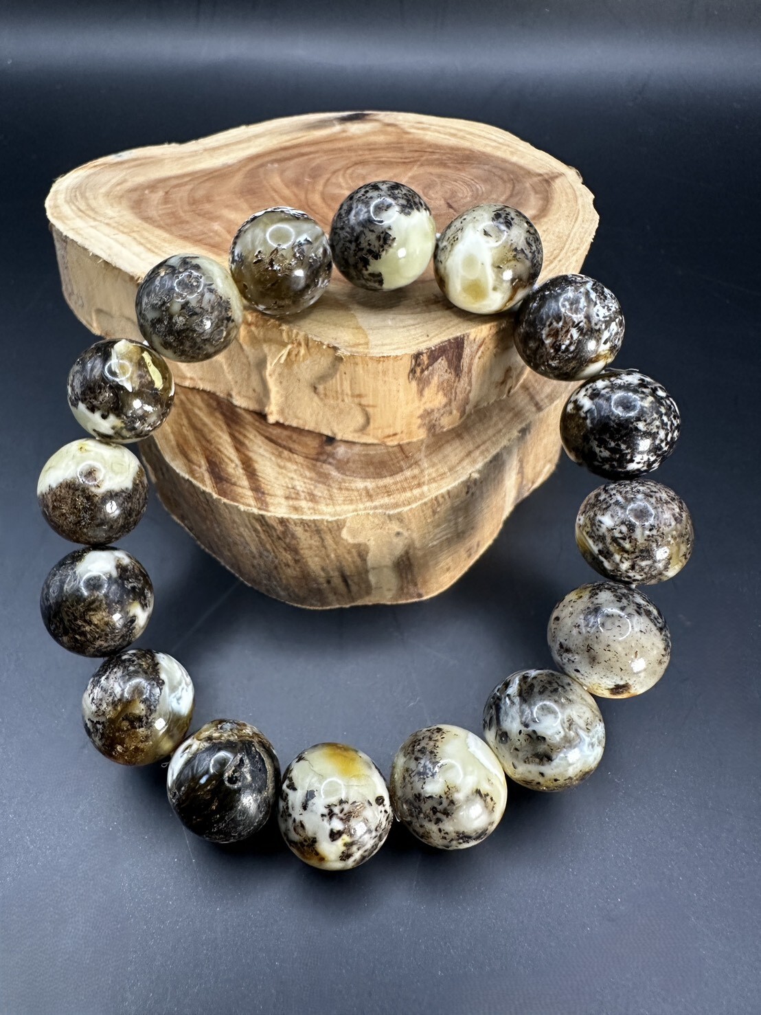 蜜蠟藥珀手鍊 [B]