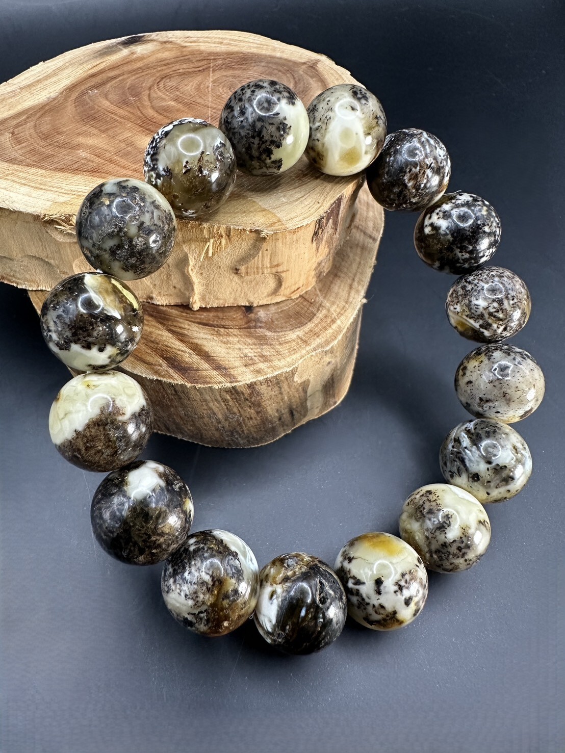 蜜蠟藥珀手鍊 [B]