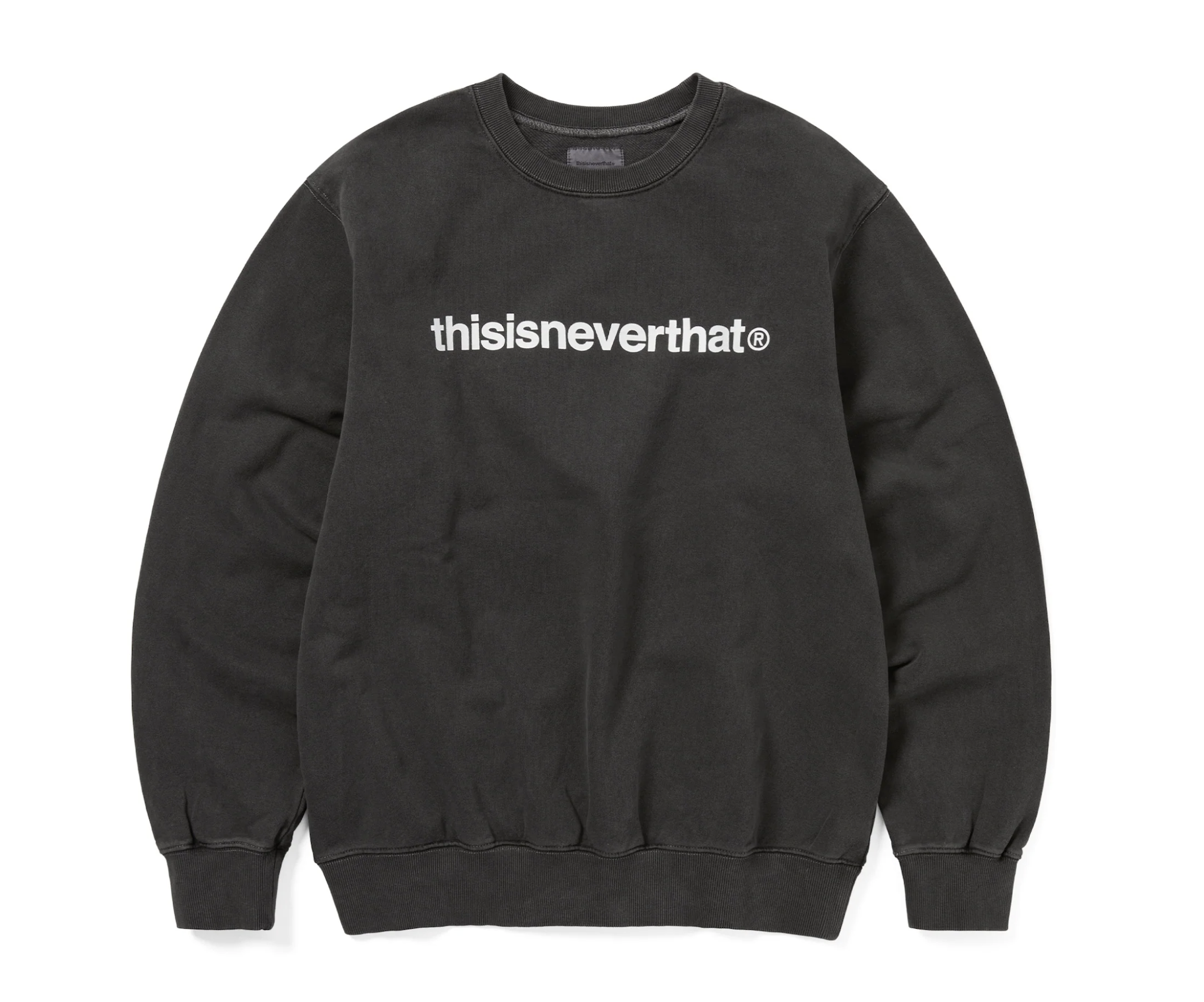 Thisisneverthat T-Logo LT Crewneck- Black