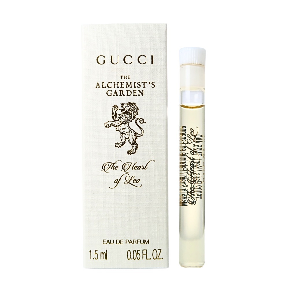Gucci 煉金士花園系列 The Heart of Leo 獅之心淡香精 EDP 1.5ml 沾式