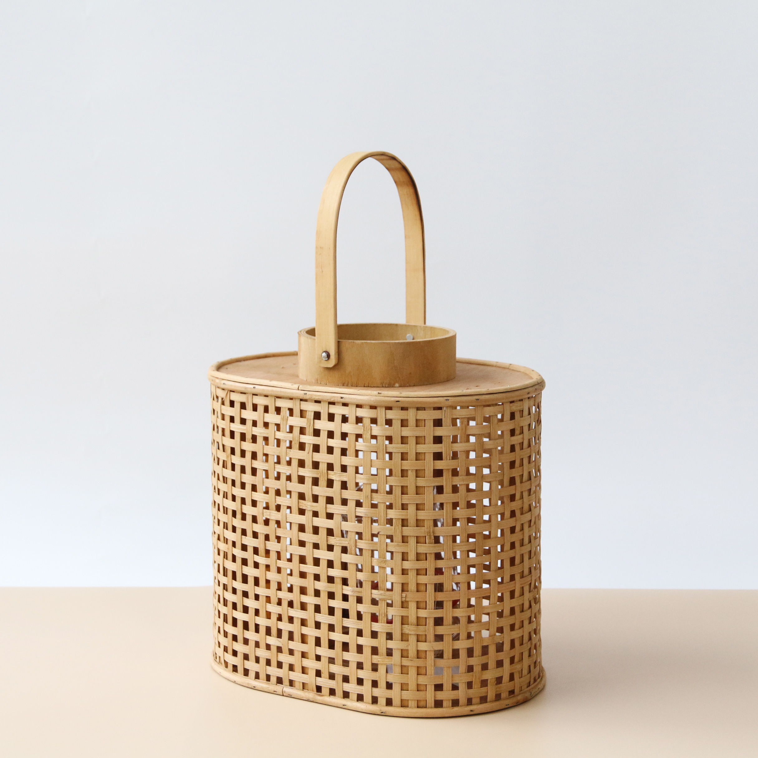 籐籃花器 森暮提籃A-528 小