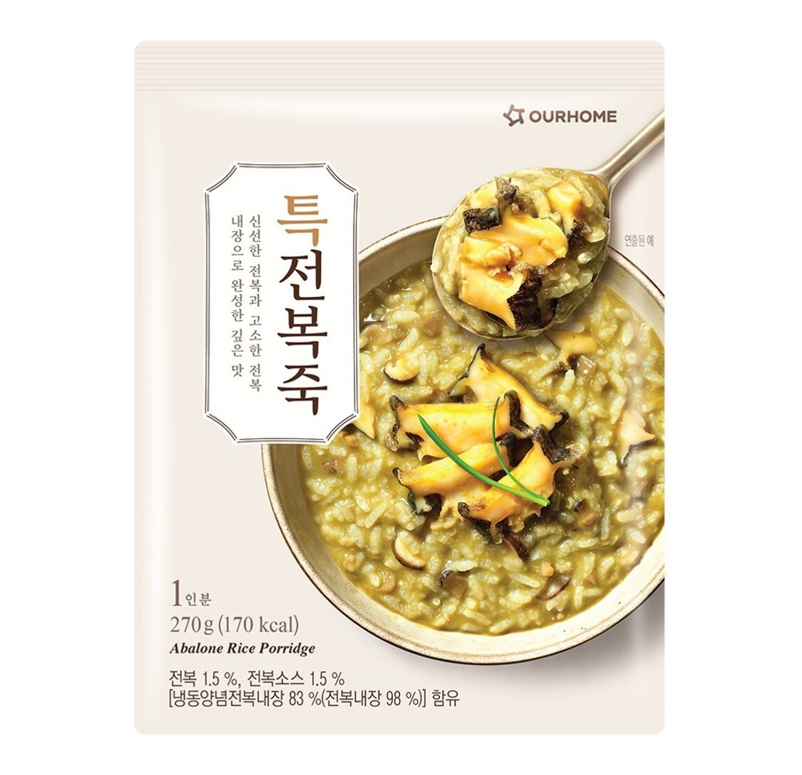OURHOME 愛味弘-鮑魚粥  即食粥