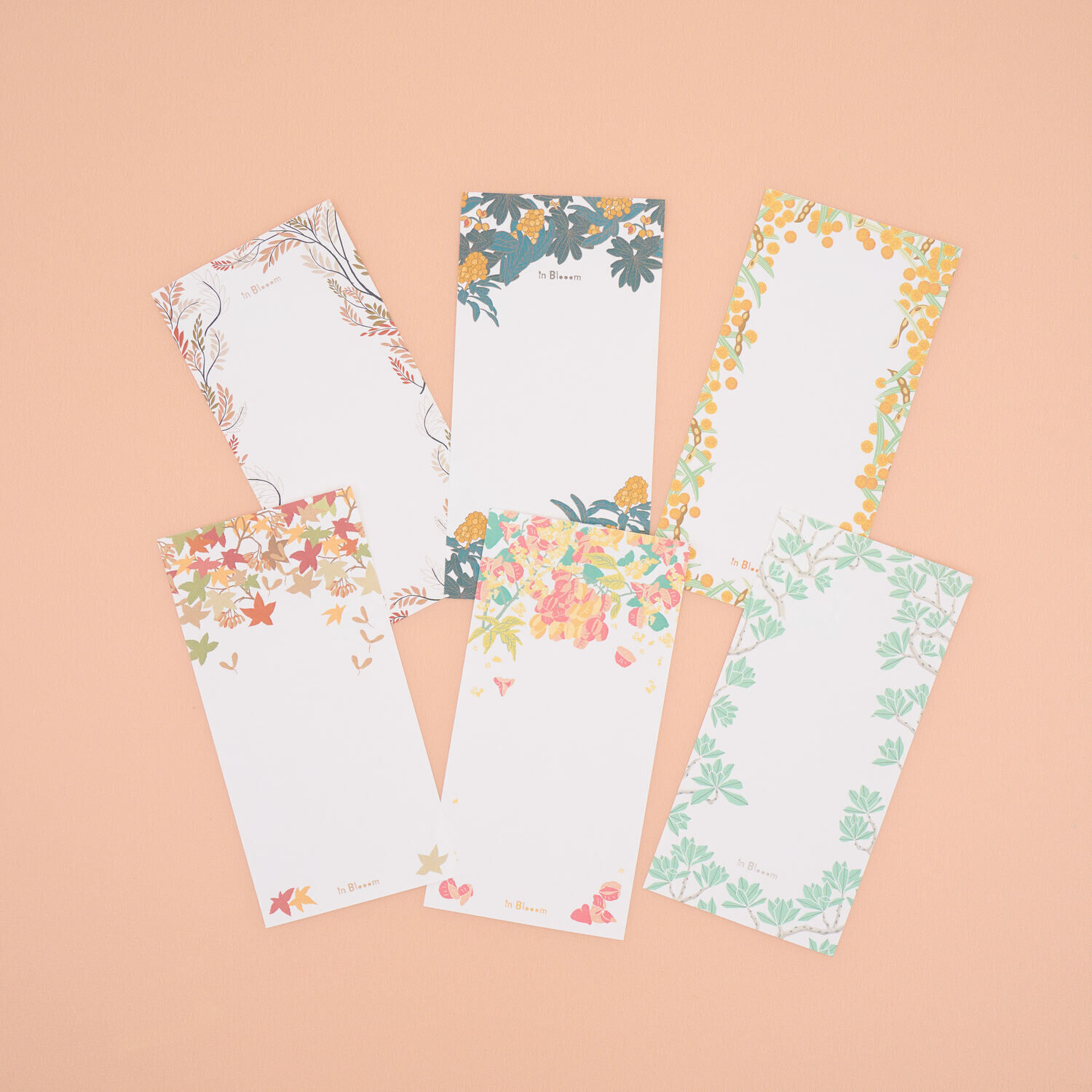 一筆箋便條紙/台灣原生樹/7~12月