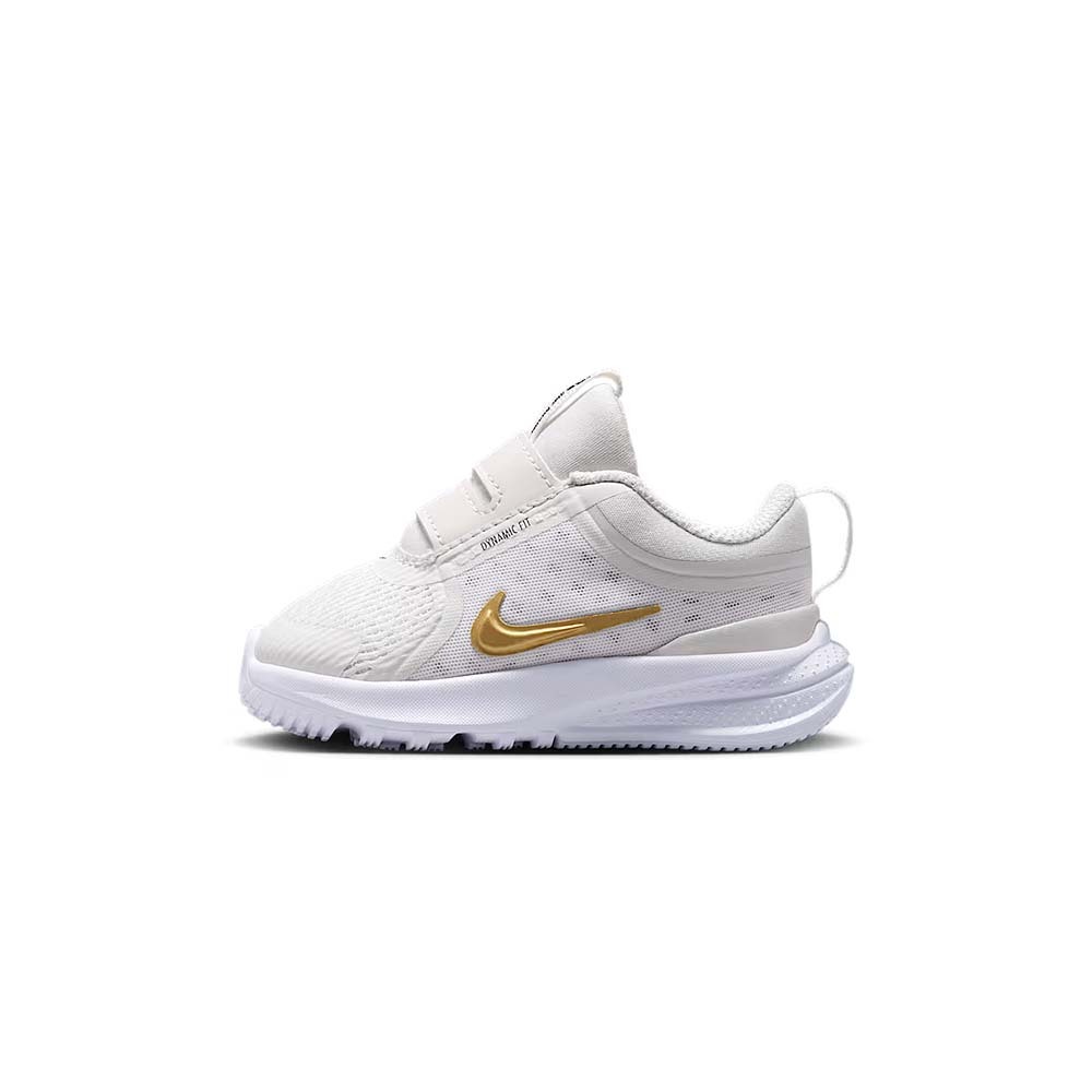 Nike Star Runner 5 小童 童鞋 灰金色 魔鬼氈 網布 透氣 休閒 跑鞋 慢跑鞋 HF7006-007