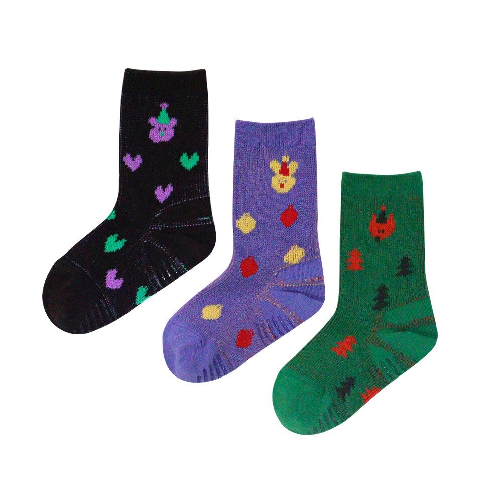 小動物慶祝聖誕襪