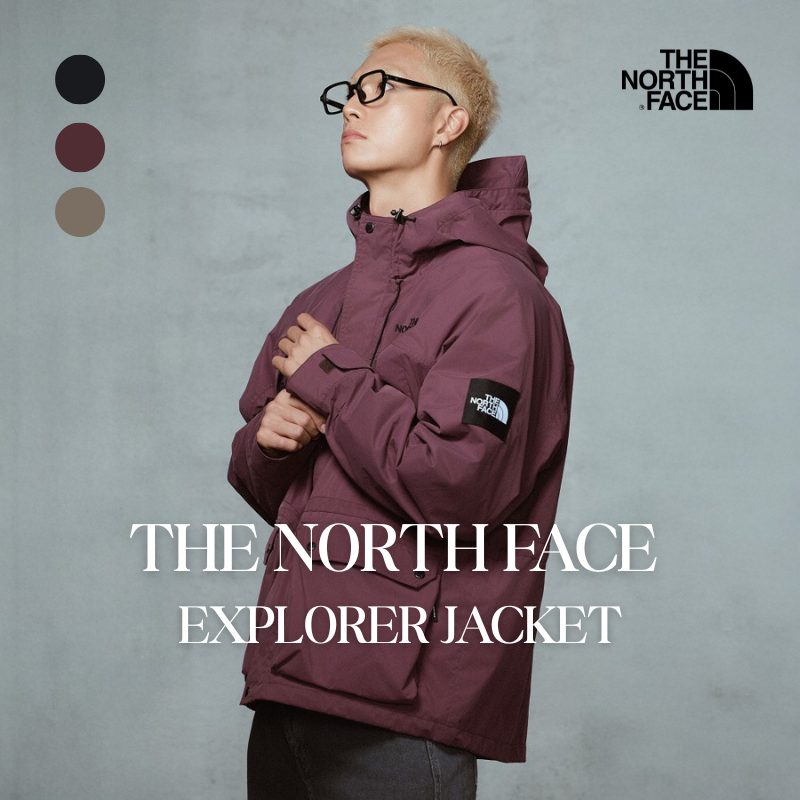 【代購】THE NORTH FACE EXPLORER 白標 防風防潑水機能外套（韓國限定／城市戶外兩用款）