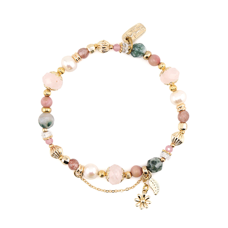 南島花開的記憶 – 粉晶 – 手鍊