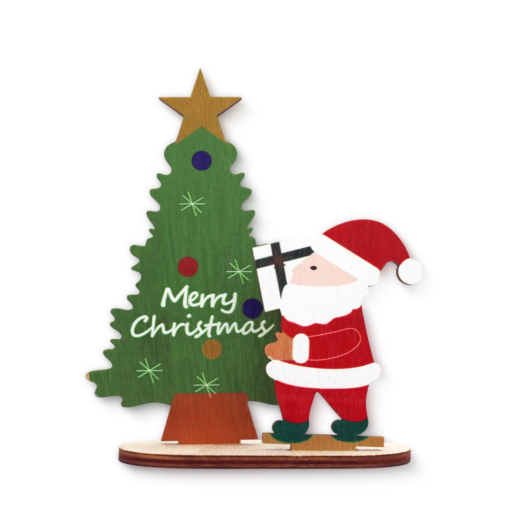 O'WELL 聖誕木質擴香擺飾-多款任選 雪人/麋鹿/聖誕樹/聖誕老人 聖誕限定 交換禮物