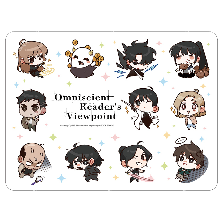 全知讀者視角(漫畫) 滑鼠墊 D