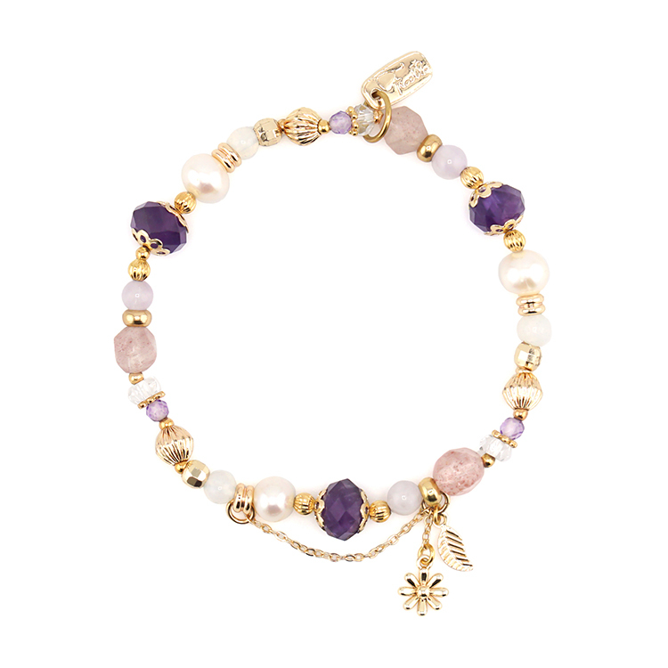 南島花開的記憶 – 紫水晶 – 手鍊