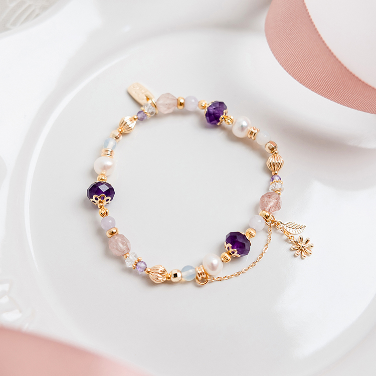 南島花開的記憶 – 紫水晶 – 手鍊
