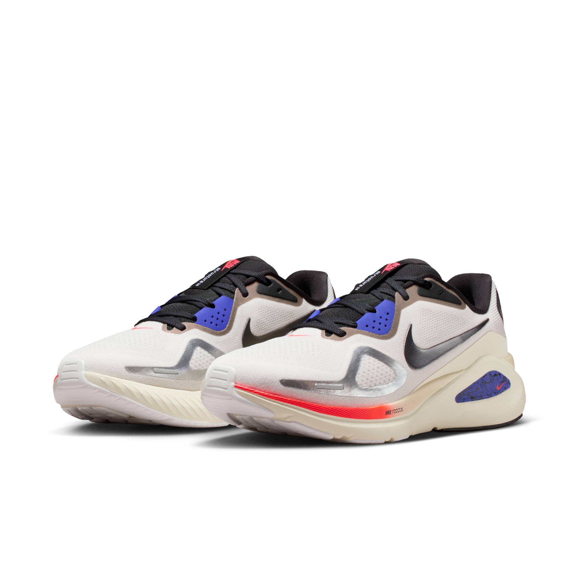 男鞋 NIKE STRUCTURE 26 米白 緩震 網布 透氣 支撐 慢跑 運動鞋【IM6777-121】