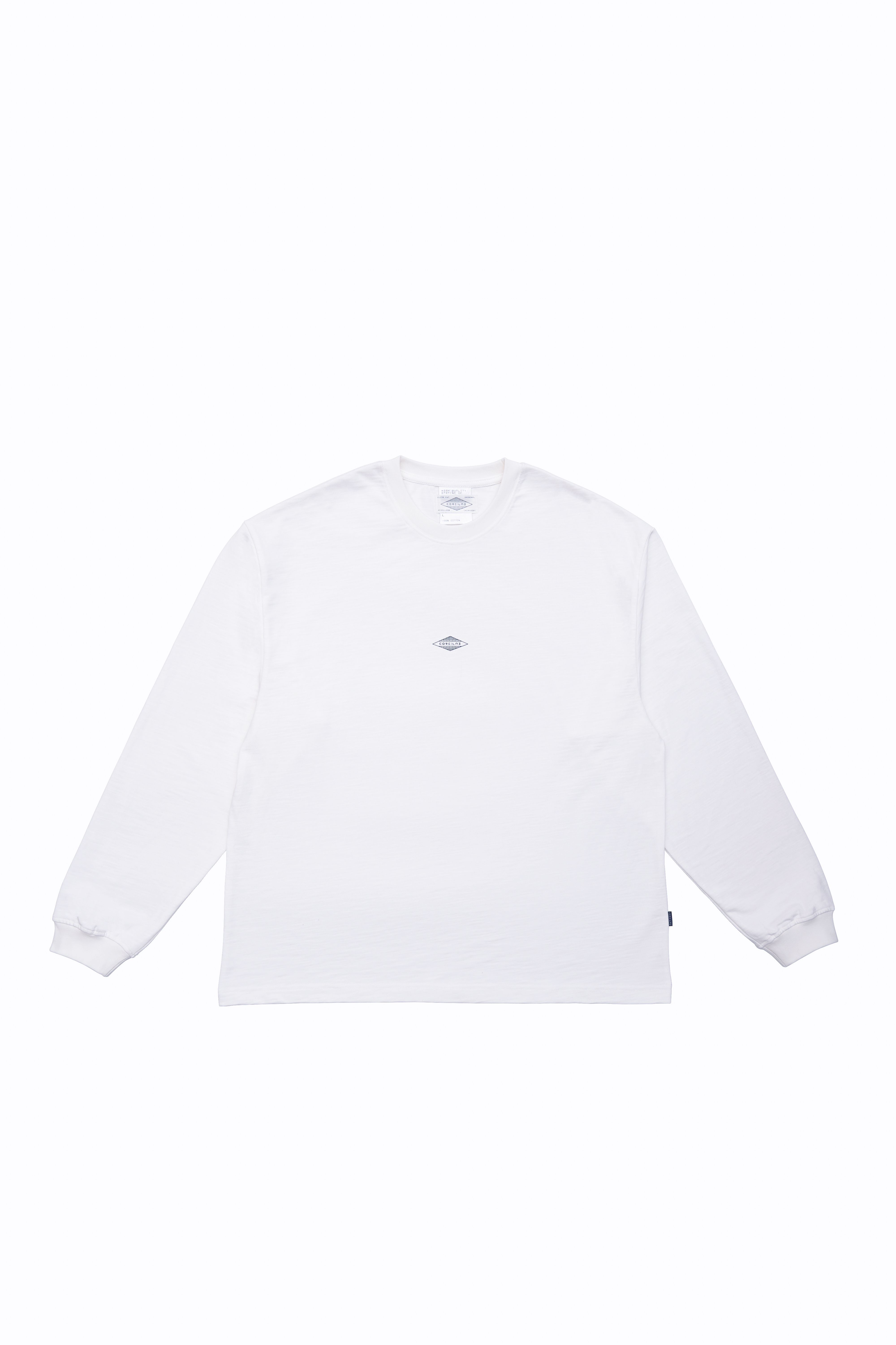 CORE:LAB LOGO T-SHIRT LS WHITE CL25LS01WH