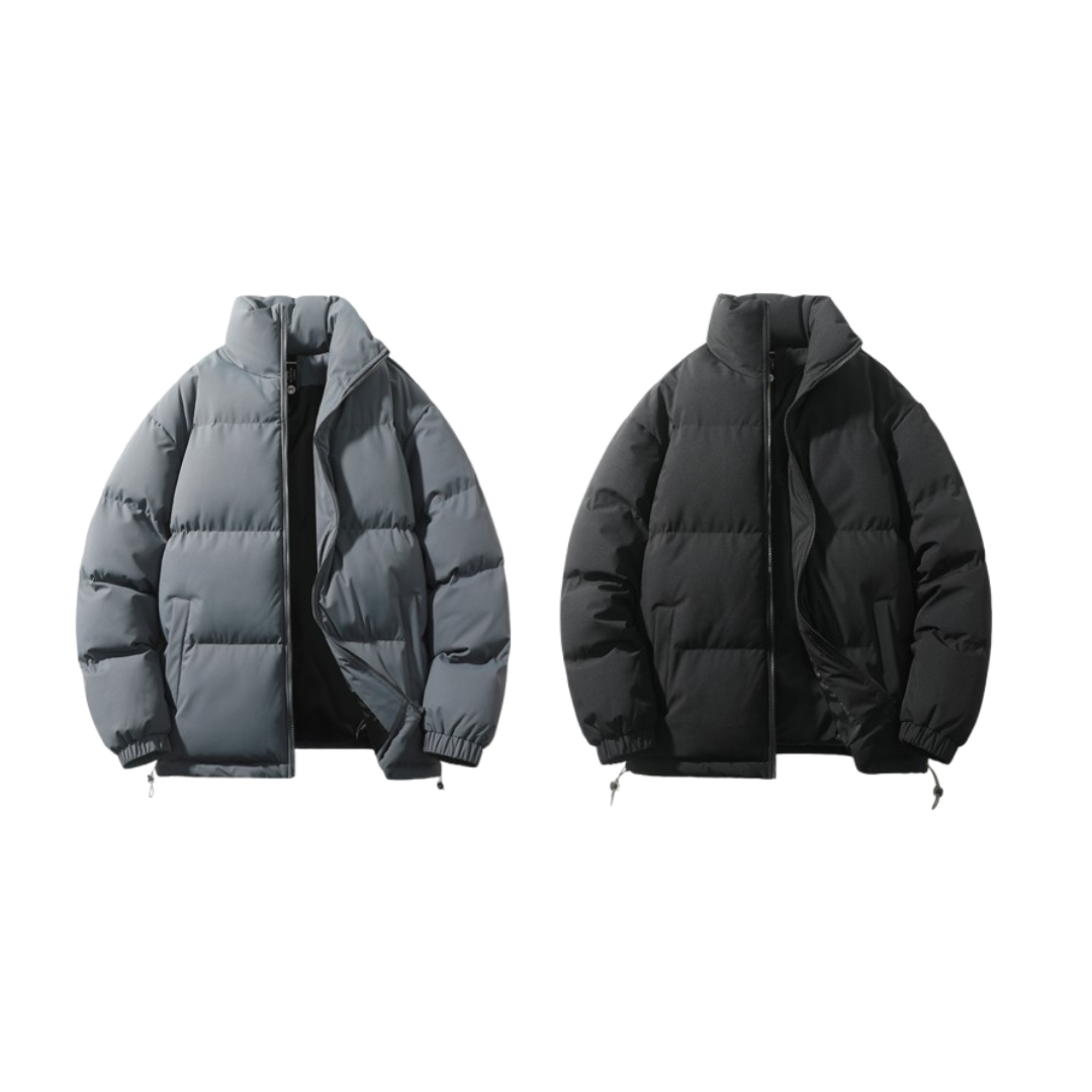 立領鋪棉麵包外套 MD1111