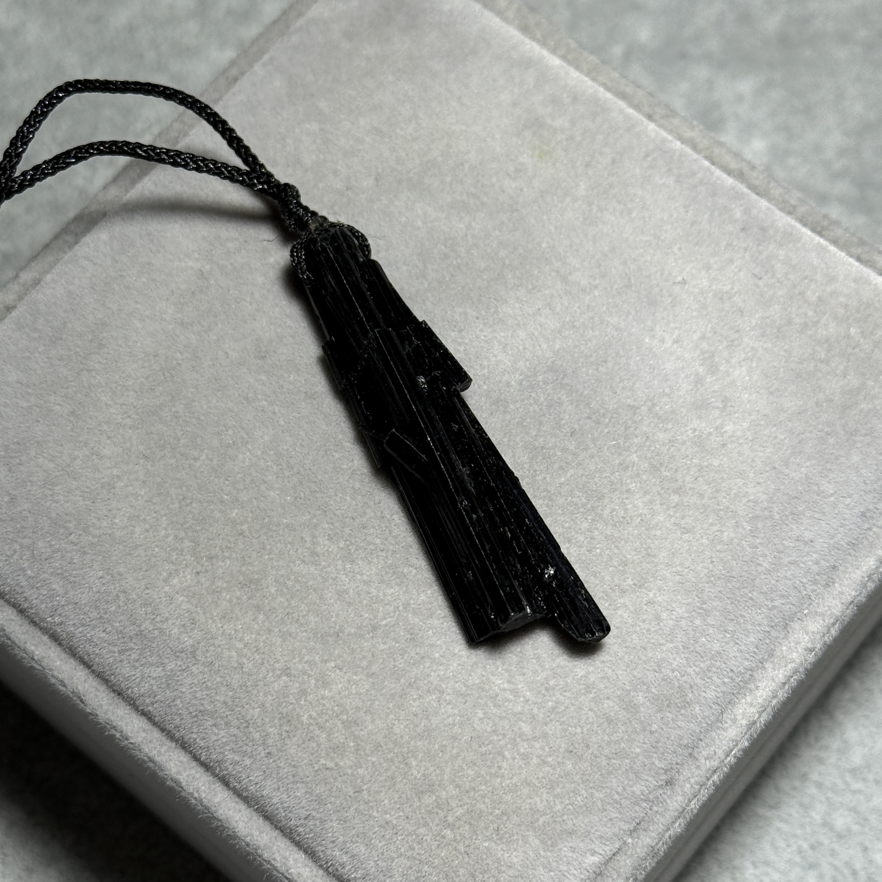 黑碧璽礦標吊墜 TRR1750