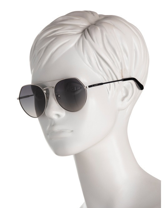 【直播】FOSSIL LL111307 56mm Metal Round 太陽眼鏡