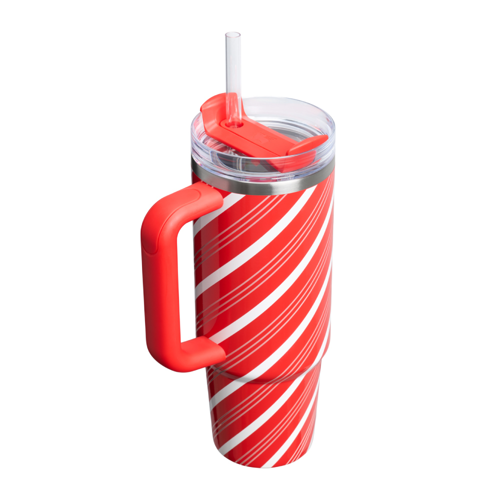 STANLEY 冒險系列 吸管隨手杯2.0 0.88L /  櫻桃拐杖糖