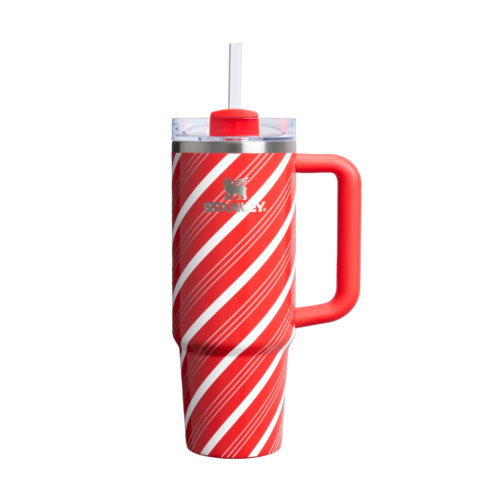 STANLEY 冒險系列 吸管隨手杯2.0 0.88L /  櫻桃拐杖糖