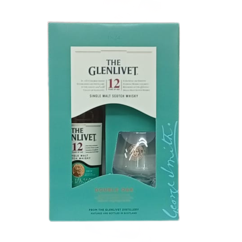 格蘭利威 12年 單一純麥威士忌 禮品盒 700mL (威士忌杯 x1)
