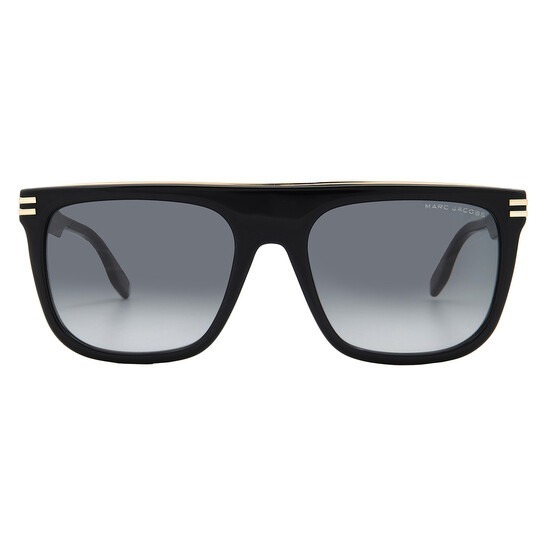 【直播】Marc Jacobs LL111312 男裝Grey Gold Browline 太陽眼鏡