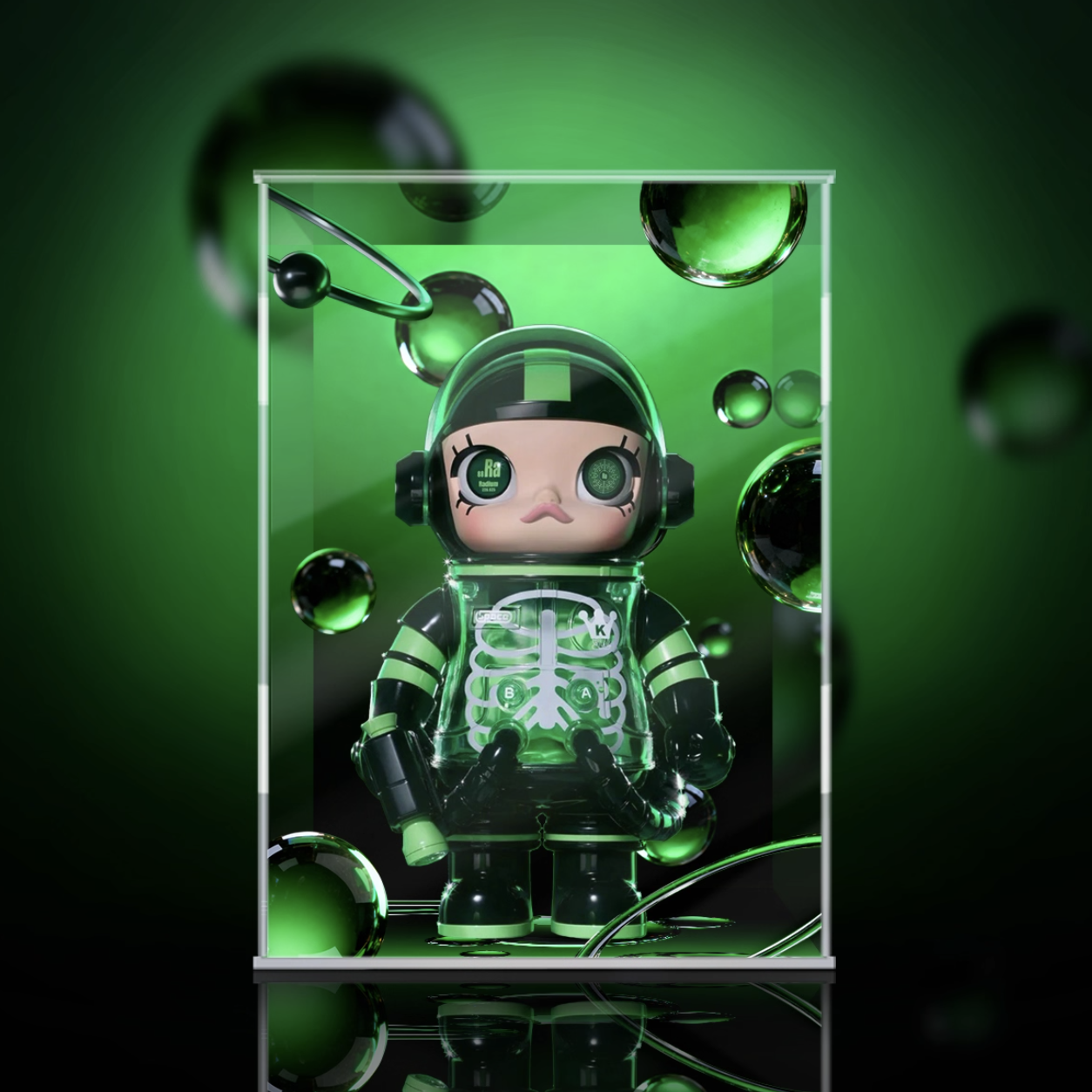 AOWOBOX] MEGA Space Molly 400% Element 88 Radium d box