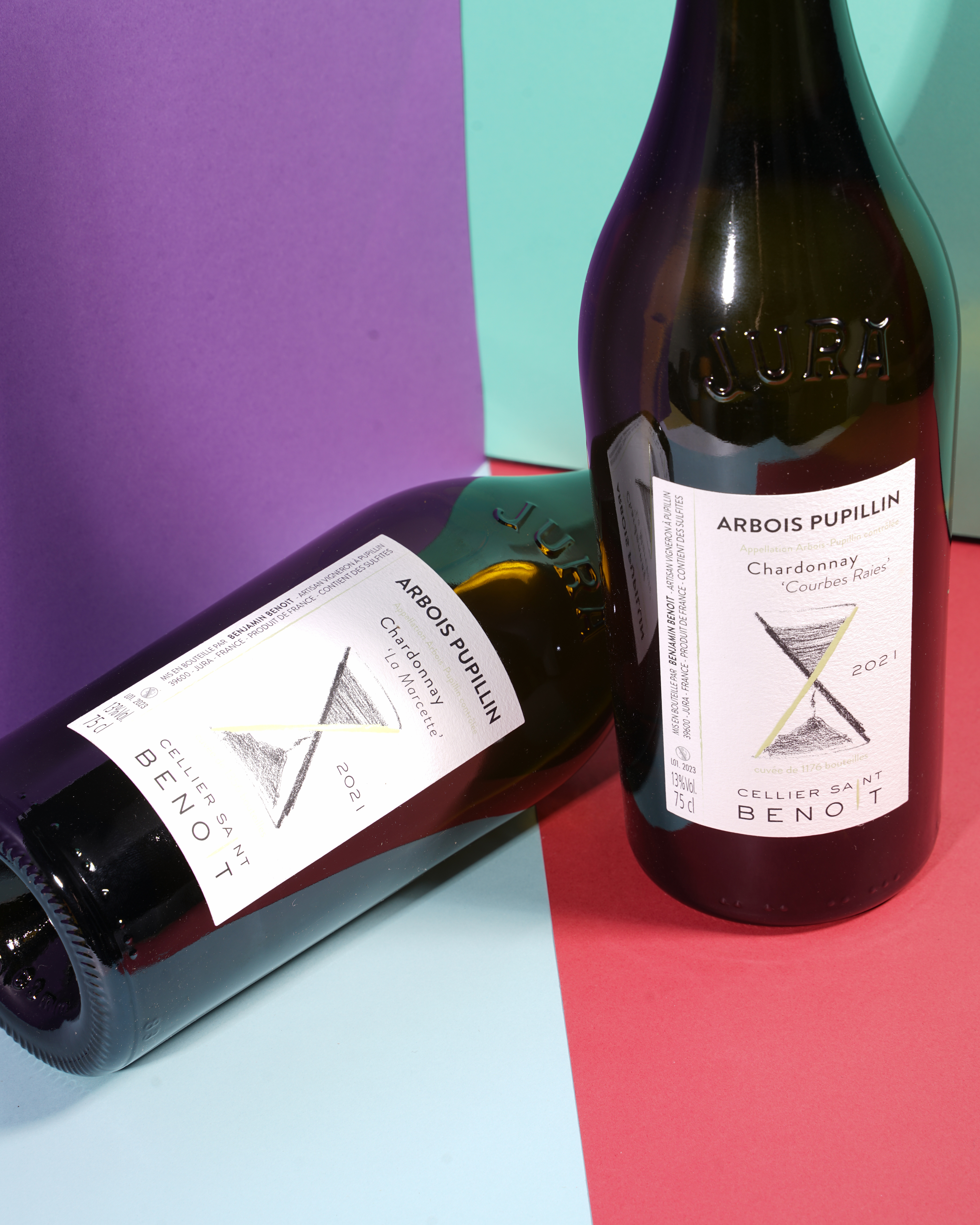 Cellier Saint Benoit Arbois-Pupillin Courbes Raies Chardonnay 2021