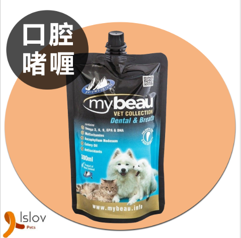 Mybeau - 紐西蘭貓狗健康補品 - 口腔健康啫哩 300ml