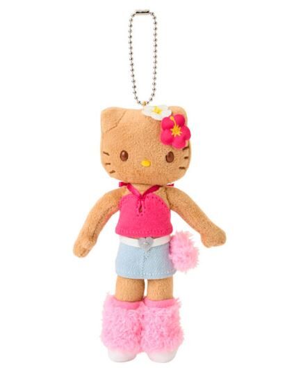Hello Kitty Mascot Gal Style Y2K Hibiscus Tan (Sanrio closet collection)