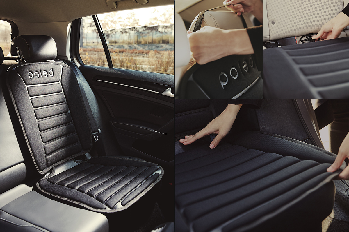 Poled 3D兒童汽座保護墊