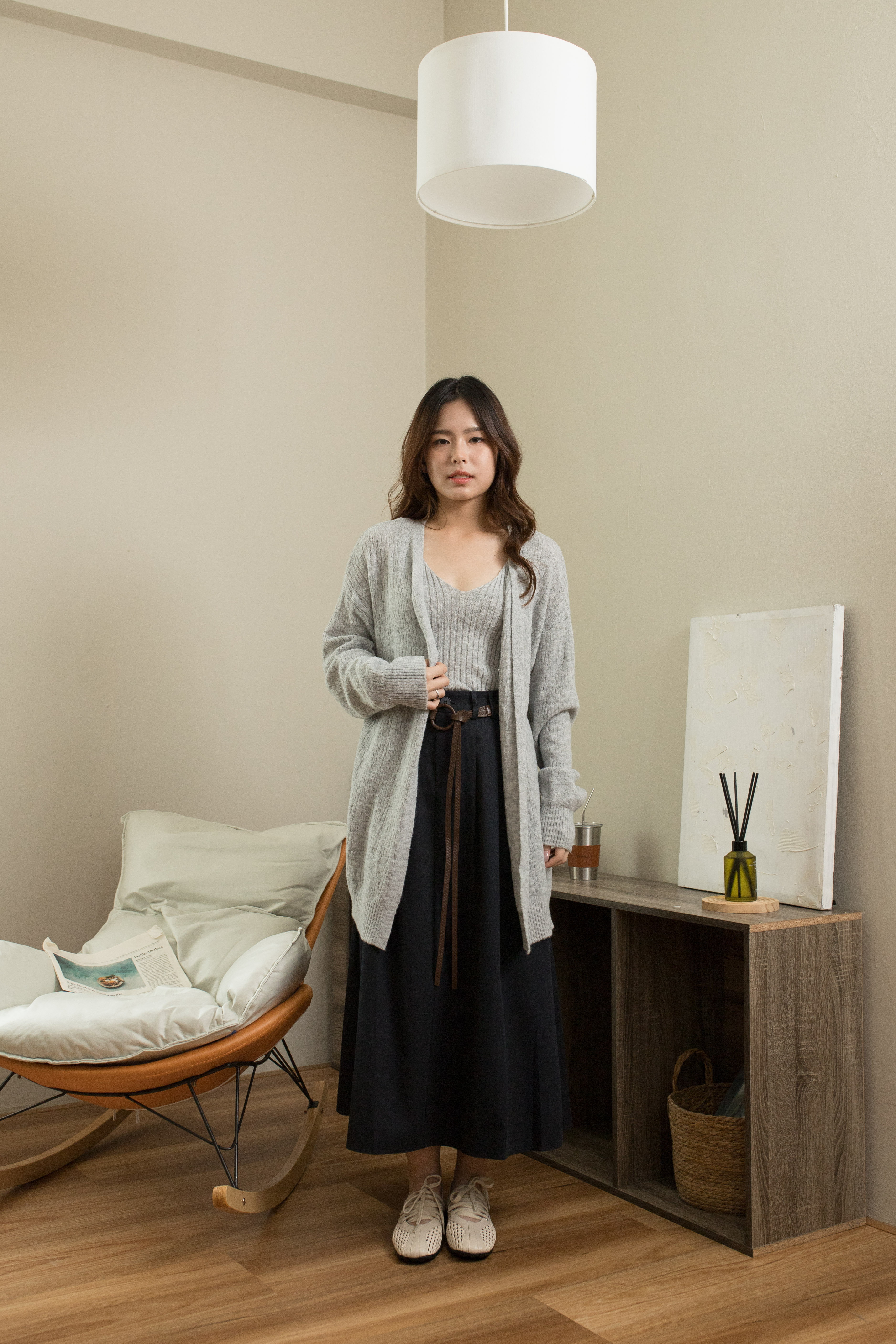 Brella 2pcs Knit Cardigan Grey -2550KLGRY