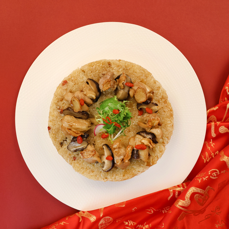 2026龍馬迎春精選年菜-富貴麻油金雞糕