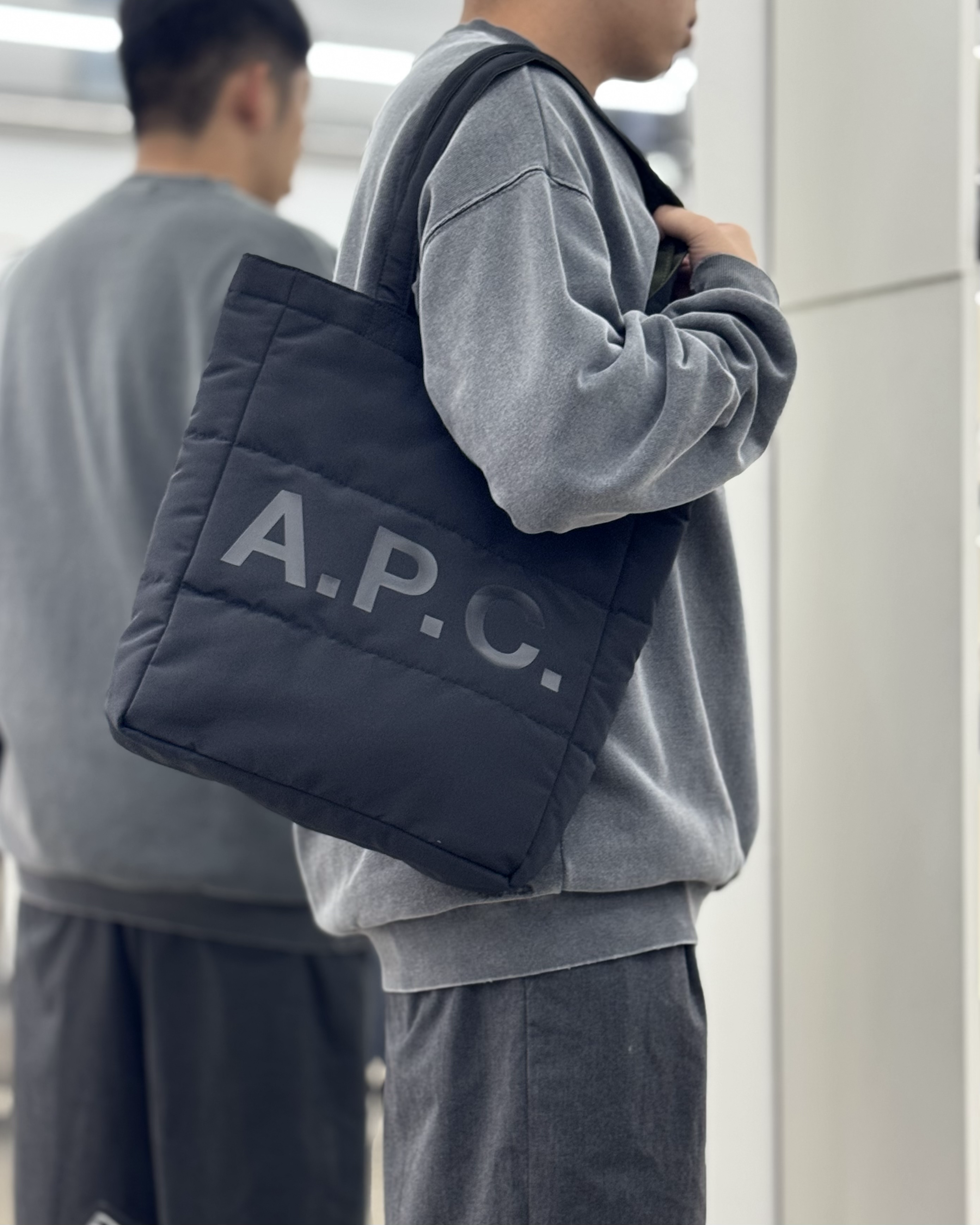 A.P.C. Lou Reversible Tote Bag