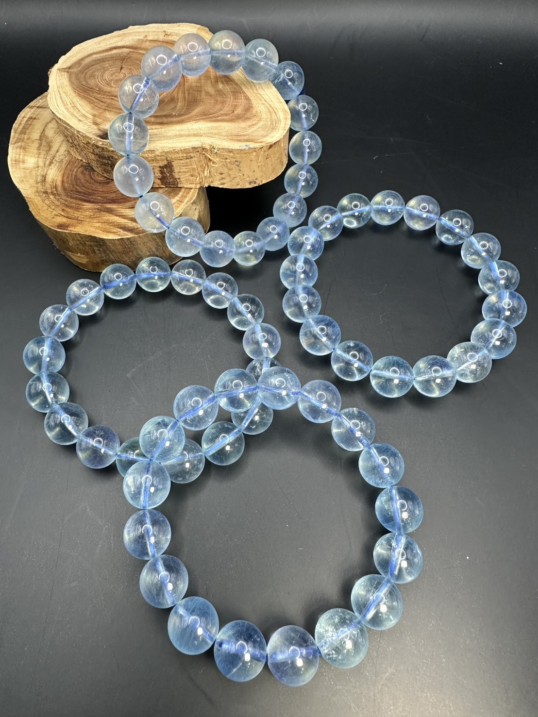 海藍寶水晶手鍊